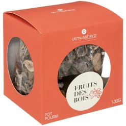 ATMOSPHERA CREATEUR D'INTERIEUR - Pot pourri "izor" h10cm rouge