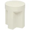 ATMOSPHERA CREATEUR D'INTERIEUR - Table d’appoint "kriz" ivoire 41x34x34cm