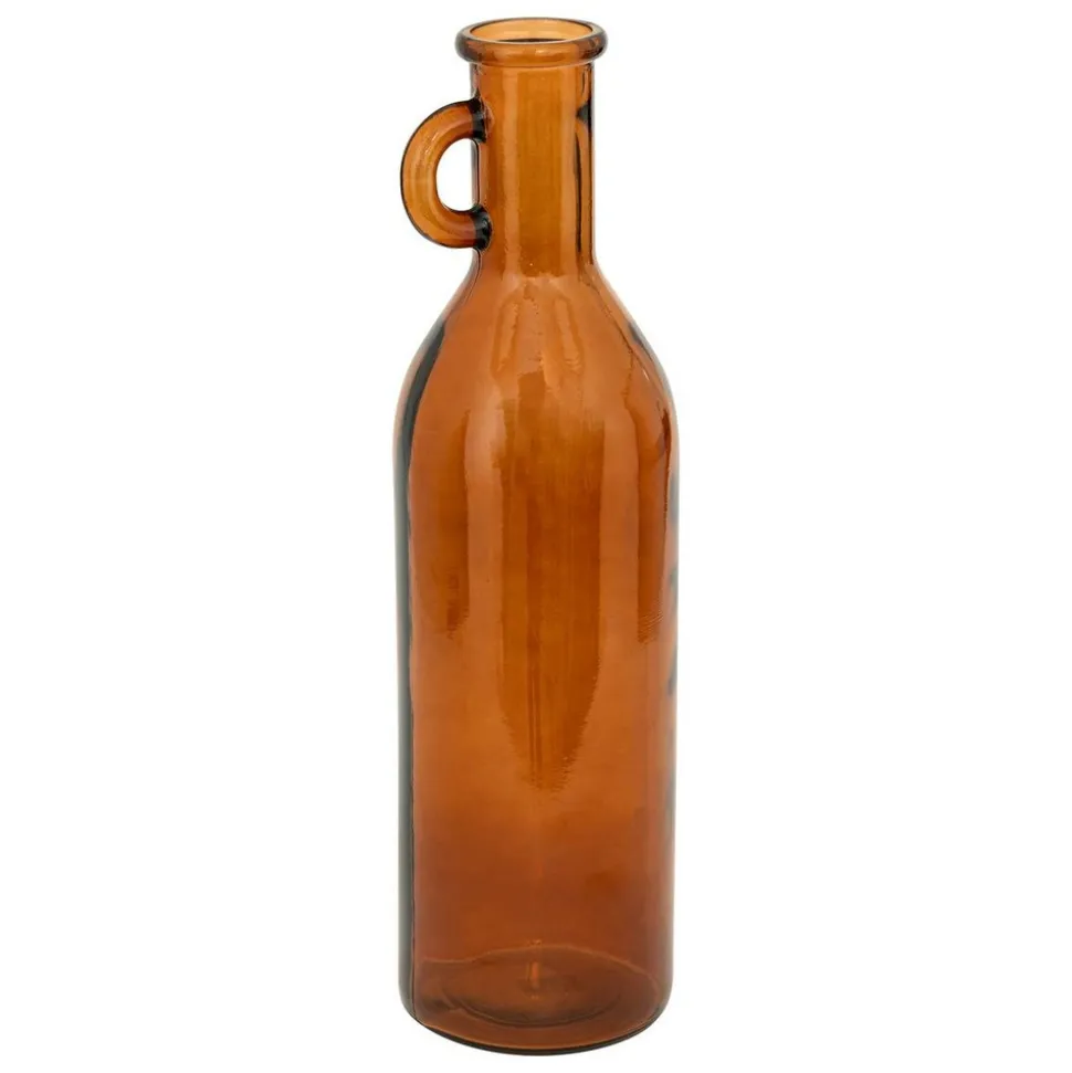 ATMOSPHERA CREATEUR D'INTERIEUR - Vase verre bouteille yana ambre h50cm
