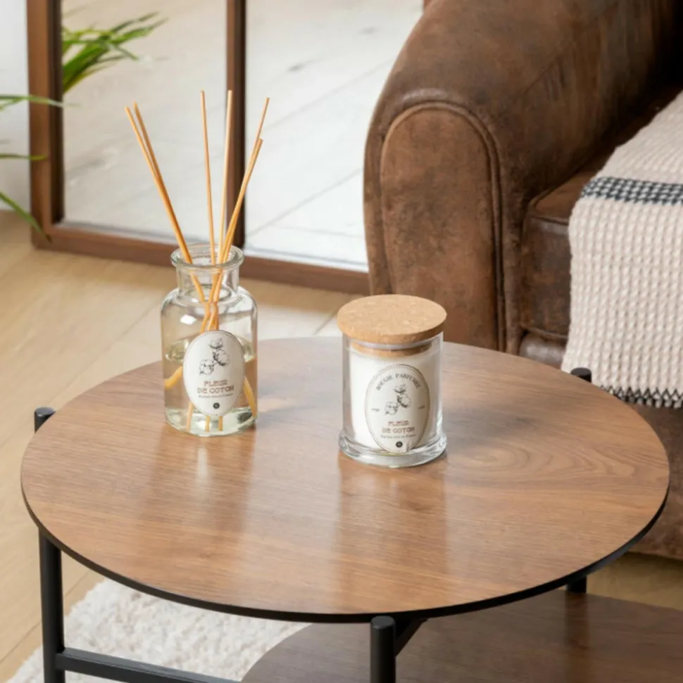 ATMOSPHERA CREATEUR D'INTERIEUR - Bougie parfumée hapo fleur de coton 150g