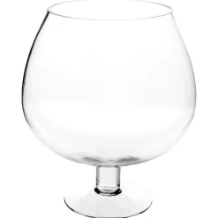 ATMOSPHERA CREATEUR D'INTERIEUR - Vase sur pied verre - h24 - 5 cm