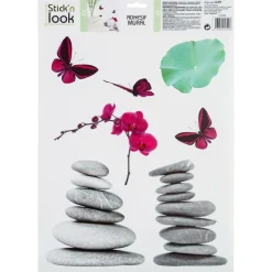 ATMOSPHERA CREATEUR D'INTERIEUR - Sticker illustratif "zen" 30x42