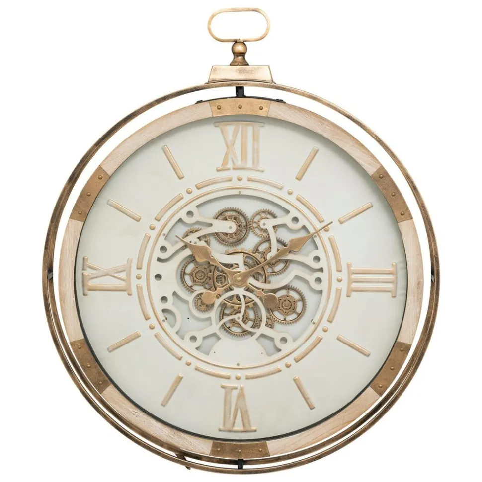 ATMOSPHERA CREATEUR D'INTERIEUR - Horloge "sonika" beige l 74cm