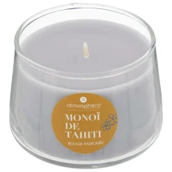 ATMOSPHERA CREATEUR D'INTERIEUR - Bougie parfumée "izor" en verre d7,5cm