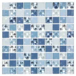 ATMOSPHERA CREATEUR D'INTERIEUR - Lot de 2 stickers - carrelage - 26x26 cm