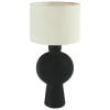 ATMOSPHERA CREATEUR D'INTERIEUR - Lampe à poser "yulia" noir h59cm
