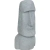 ATMOSPHERA CREATEUR D'INTERIEUR - Statue d exterieur "moai" gris h82cm