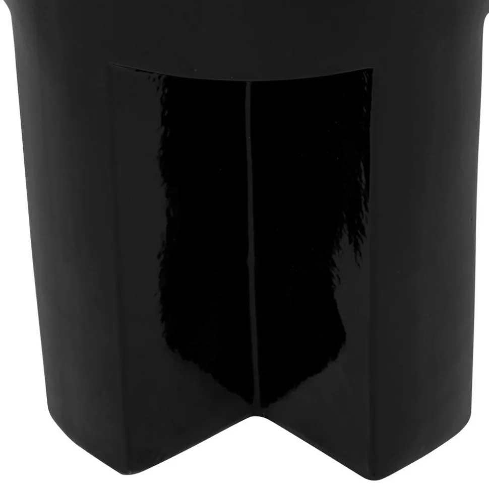 ATMOSPHERA CREATEUR D'INTERIEUR - Table d’appoint "kriz" noir 41x34x34cm