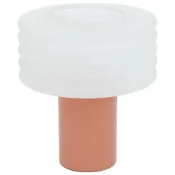 ATMOSPHERA CREATEUR D'INTERIEUR - Lampe à poser "asti" rose h36cm