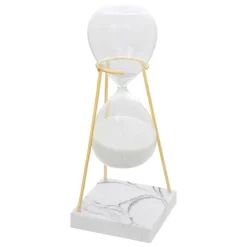 ATMOSPHERA CREATEUR D'INTERIEUR - Sablier "olen" gris h21cm