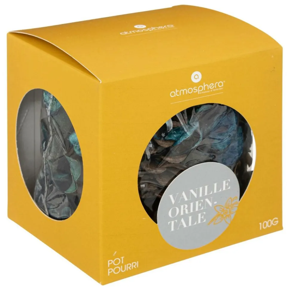 ATMOSPHERA CREATEUR D'INTERIEUR - Pot pourri "izor" h10cm orange