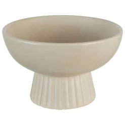 ATMOSPHERA CREATEUR D'INTERIEUR - Coupelle "chaya" céramique beige d22cm