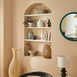 ATMOSPHERA CREATEUR D'INTERIEUR - Coupelle "chaya" céramique beige d22cm