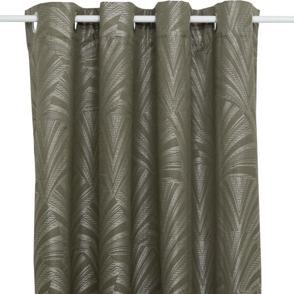 ATMOSPHERA CREATEUR D'INTERIEUR - Rideau occultant "effie" vert kaki 140x260cm