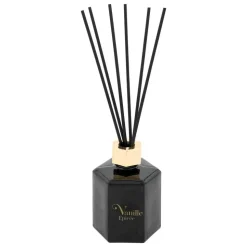 ATMOSPHERA CREATEUR D'INTERIEUR - Diffuseur de parfum "arlo" en verre d7,5cm noir
