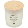 ATMOSPHERA CREATEUR D'INTERIEUR - Bougie parfumée "terre de lune" pétales de musc 255g