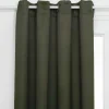 ATMOSPHERA CREATEUR D'INTERIEUR - Rideau occultant "odelie" vert kaki 140x260cm