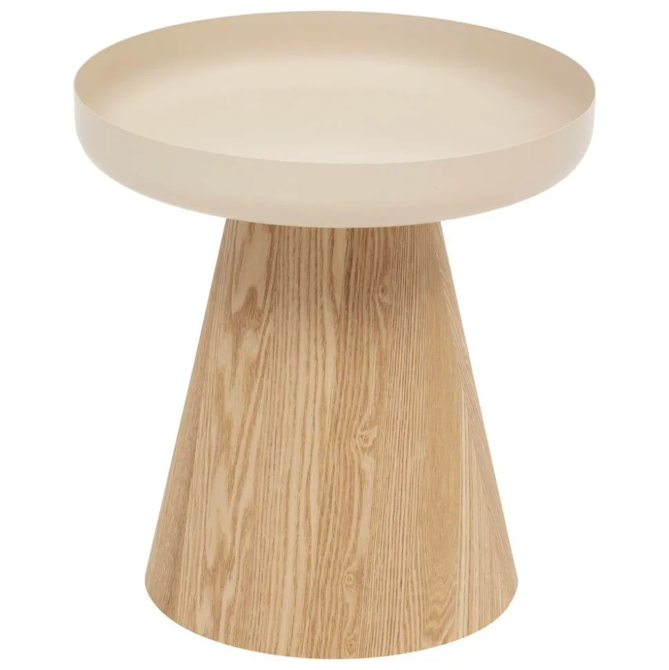 ATMOSPHERA CREATEUR D'INTERIEUR - Table d appoint "hercyna" beige 41,840x40cm