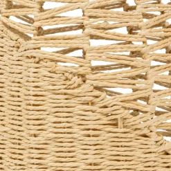 ATMOSPHERA CREATEUR D'INTERIEUR - Vase "clay" fibre végétale beige h90cm