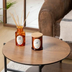 ATMOSPHERA CREATEUR D'INTERIEUR - Bougie parfumée hapo amende et fleur d oranger 150g