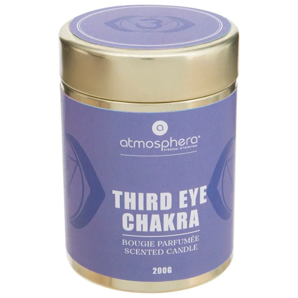ATMOSPHERA CREATEUR D'INTERIEUR - Bougie parfumée "chakra" - chakra de la couronne - 200g