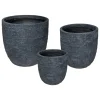 ATMOSPHERA CREATEUR D'INTERIEUR - Set de 3 pots - métal
