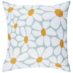 ATMOSPHERA CREATEUR D'INTERIEUR - Housse de coussin d extérieur "talia" vert céladon 40x40cm
