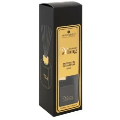 ATMOSPHERA CREATEUR D'INTERIEUR - Diffuseur de parfum "arlo" en verre d7,5cm noir