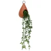 ATMOSPHERA CREATEUR D'INTERIEUR - Plante suspendue goutte h60cm caramel