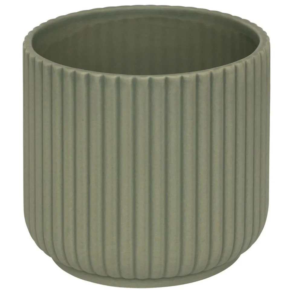 ATMOSPHERA CREATEUR D'INTERIEUR - Cache-pot "nuria" céramique d13xh12cm