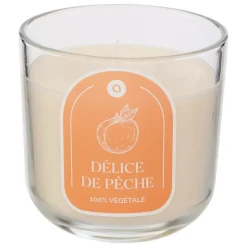 ATMOSPHERA CREATEUR D'INTERIEUR - Bougie parfumée " floa" pêche 610g