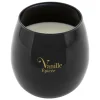 ATMOSPHERA CREATEUR D'INTERIEUR - Bougie parfumée "arlo" en verre d12cm noir