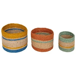 ATMOSPHERA CREATEUR D'INTERIEUR - 3 paniers "jackson" jute