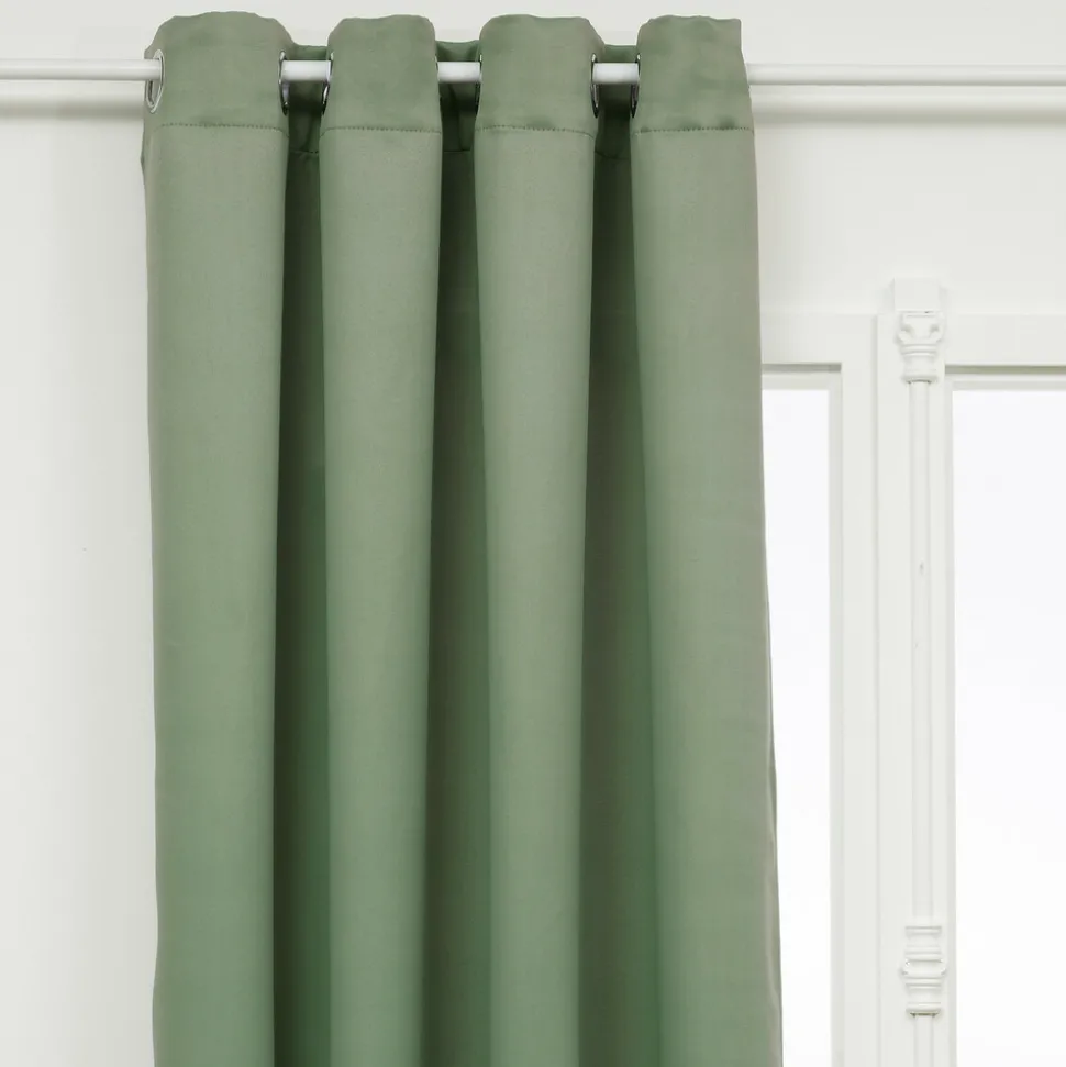 ATMOSPHERA CREATEUR D'INTERIEUR - Rideau occultant "odelie" vert céladon 135x240cm