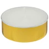 ATMOSPHERA CREATEUR D'INTERIEUR - 6 bougies parfumées "izor" d3,72cm blanc