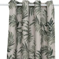 ATMOSPHERA CREATEUR D'INTERIEUR - Rideau occultant "elena" vert 135x260cm