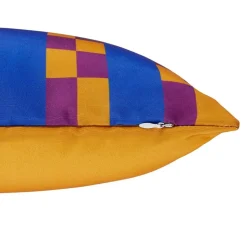 ATMOSPHERA CREATEUR D'INTERIEUR - Housse de coussin d extérieur "pia" bleu indigo 40x40cm