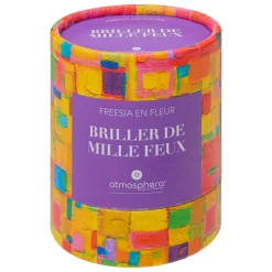ATMOSPHERA CREATEUR D'INTERIEUR - Bougie parfumée "jomy" - freesia en fleur - 200g