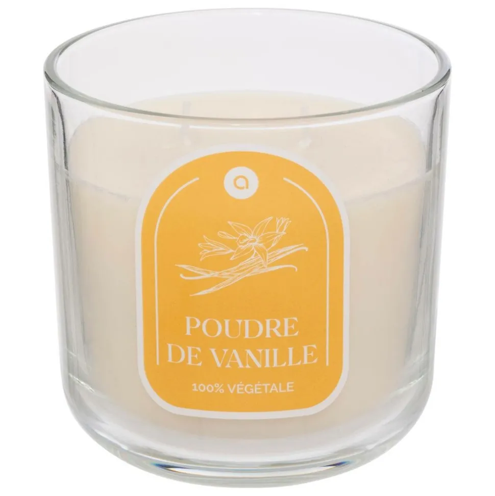 ATMOSPHERA CREATEUR D'INTERIEUR - Bougie parfumée " floa" vanille 350g