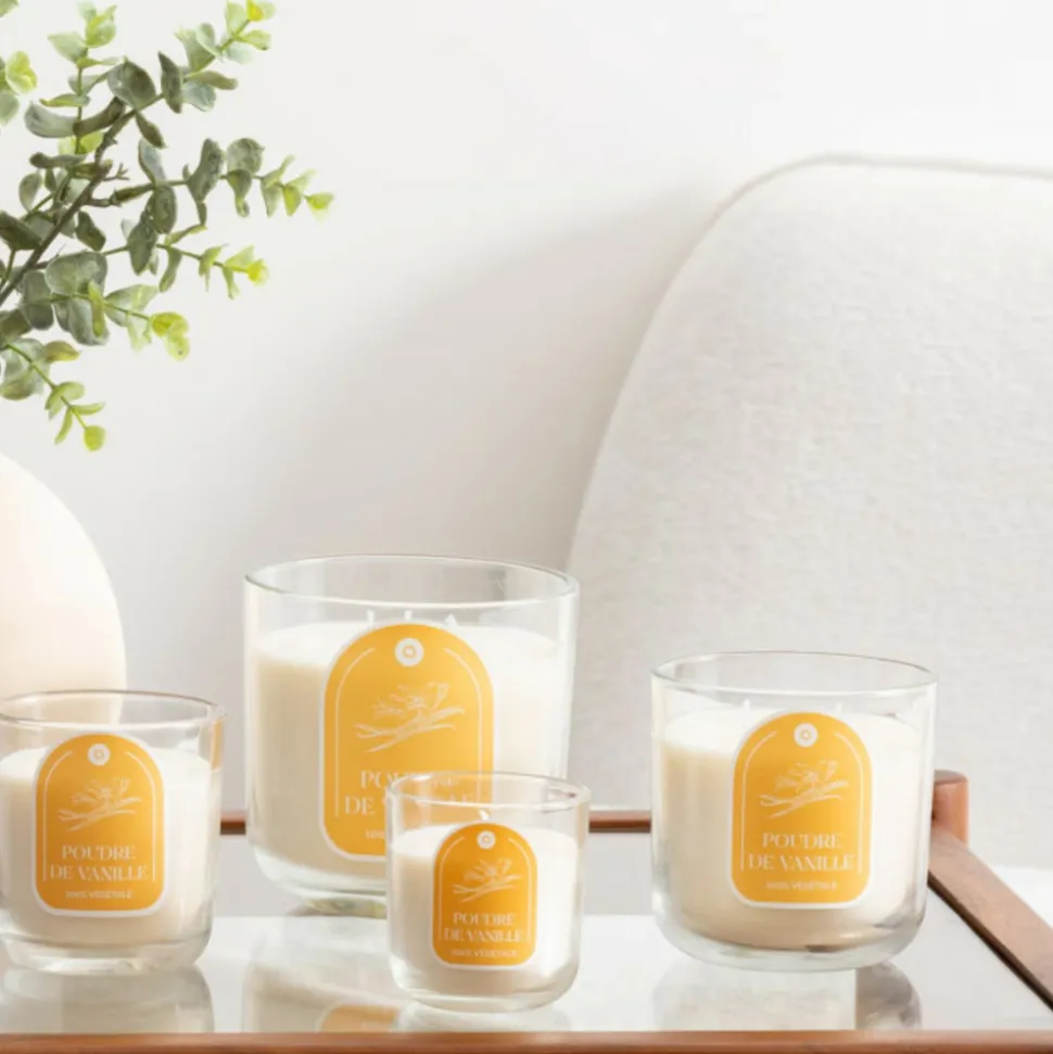 ATMOSPHERA CREATEUR D'INTERIEUR - Bougie parfumée " floa" vanille 350g