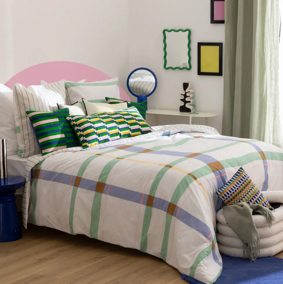 ATMOSPHERA CREATEUR D'INTERIEUR - Parure de lit imprimée "ritchi" 240x220cm