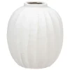 ATMOSPHERA CREATEUR D'INTERIEUR - Vase boule "amia" céramique blanc h44,5cm
