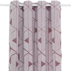 ATMOSPHERA CREATEUR D'INTERIEUR - Rideau "maloe" jacquard violet clair 140x260cm