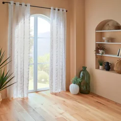 ATMOSPHERA CREATEUR D'INTERIEUR - Voilage motif feuilles