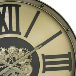 ATMOSPHERA CREATEUR D'INTERIEUR - Horloge "parker" argent d80cm