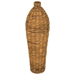 ATMOSPHERA CREATEUR D'INTERIEUR - Vase "percy" fibre végétale beige h58cm