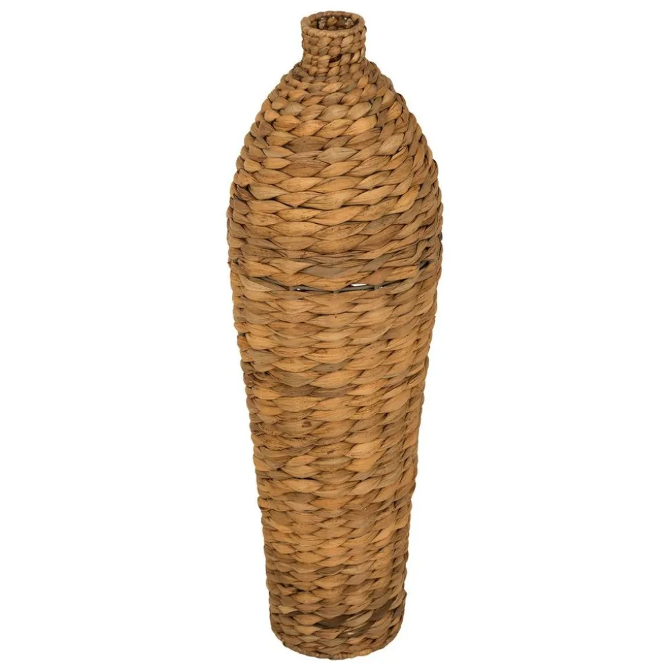 ATMOSPHERA CREATEUR D'INTERIEUR - Vase "percy" fibre végétale beige h58cm