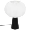 ATMOSPHERA CREATEUR D'INTERIEUR - Lampe à poser "tobie" coton argent h33cm