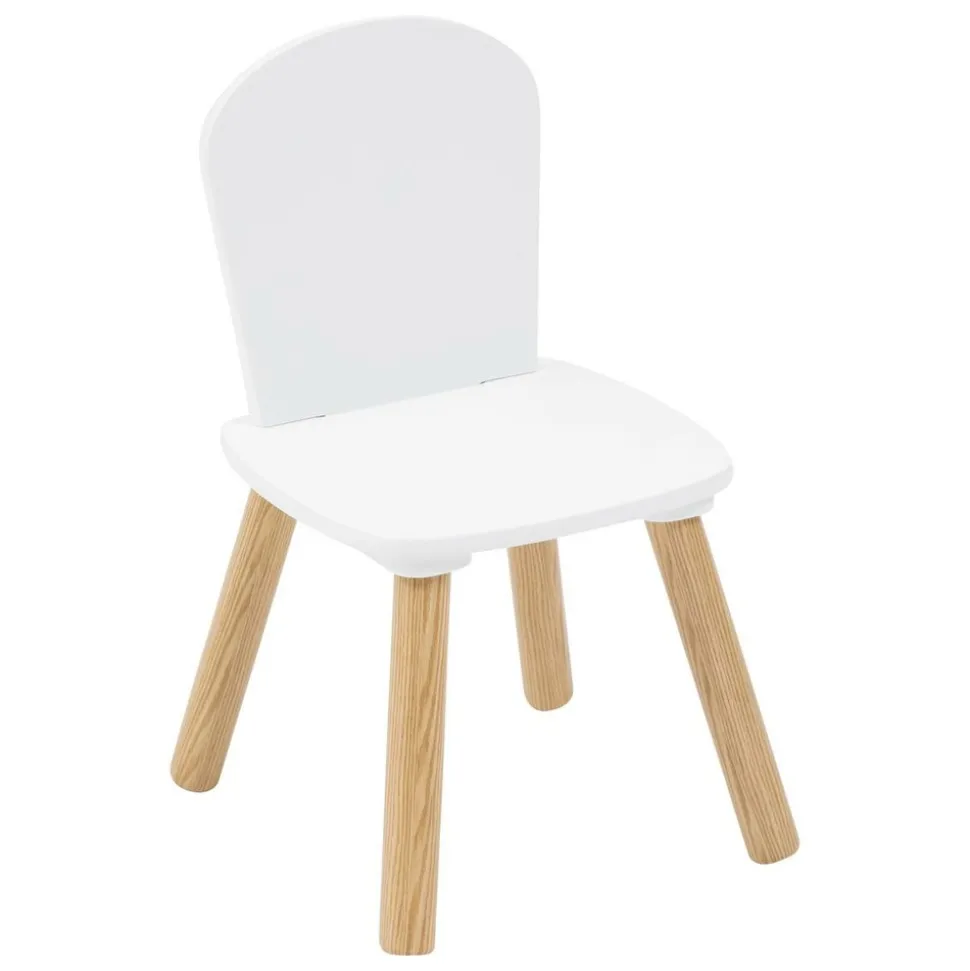 ATMOSPHERA CREATEUR D'INTERIEUR - Ensemble table et 2 chaises enfant "alex" blanc 3 pièces