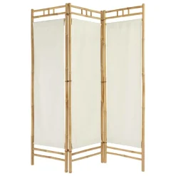 ATMOSPHERA CREATEUR D'INTERIEUR - Paravent "kalel" bambou blanc 170x135,5x3cm